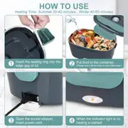 Electric Lunch Box Food Heater