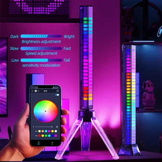 RGB Sound Pickup Lamp LED