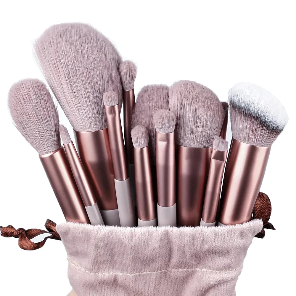 Soft Makeup Brush Set