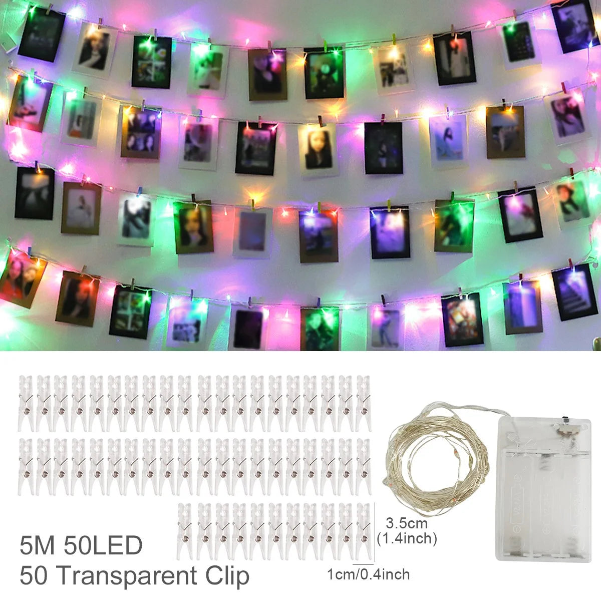 Glowing Photo Clips