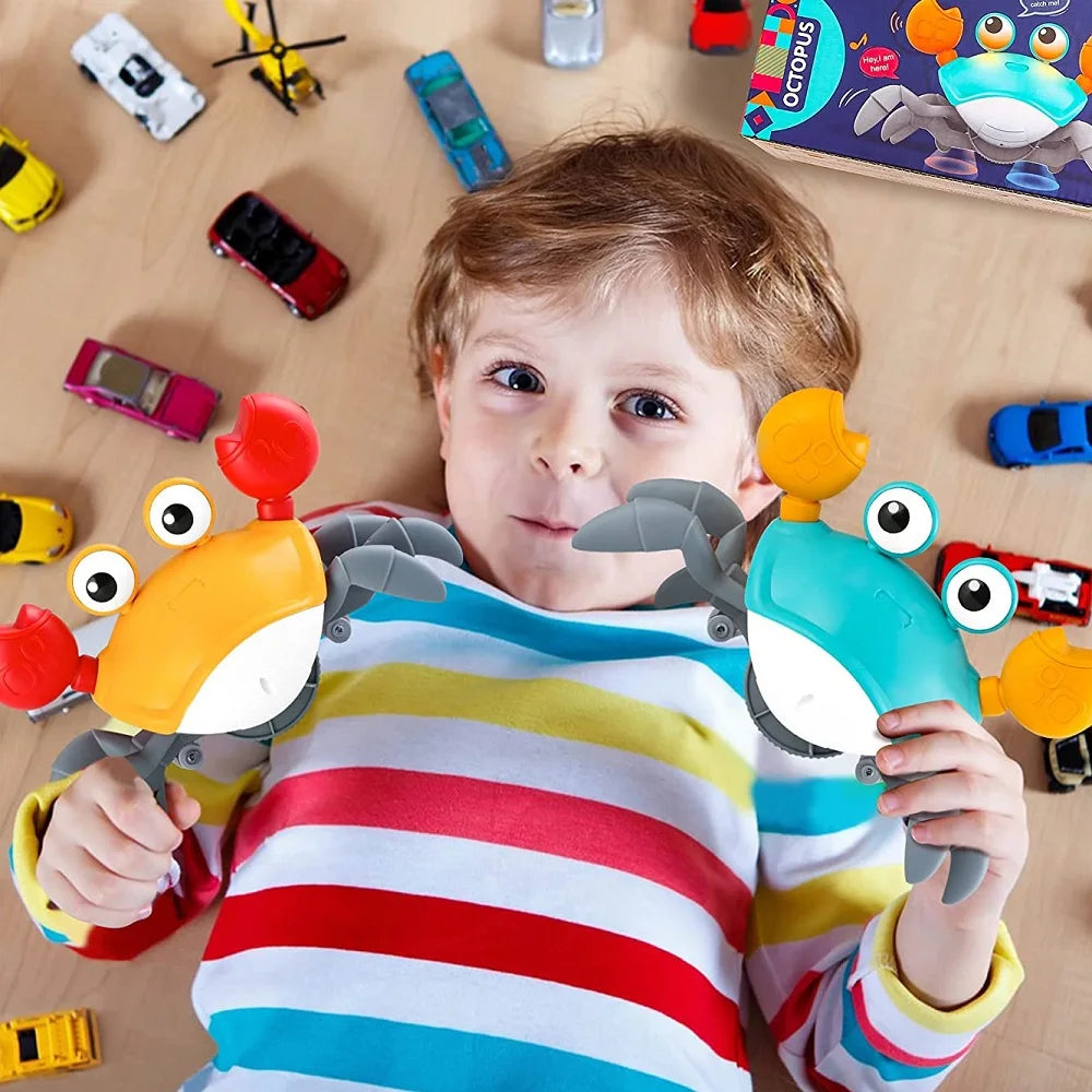 Tummy Time Playmate Crab