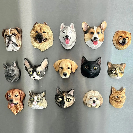 Personalized Pet Head Magnet