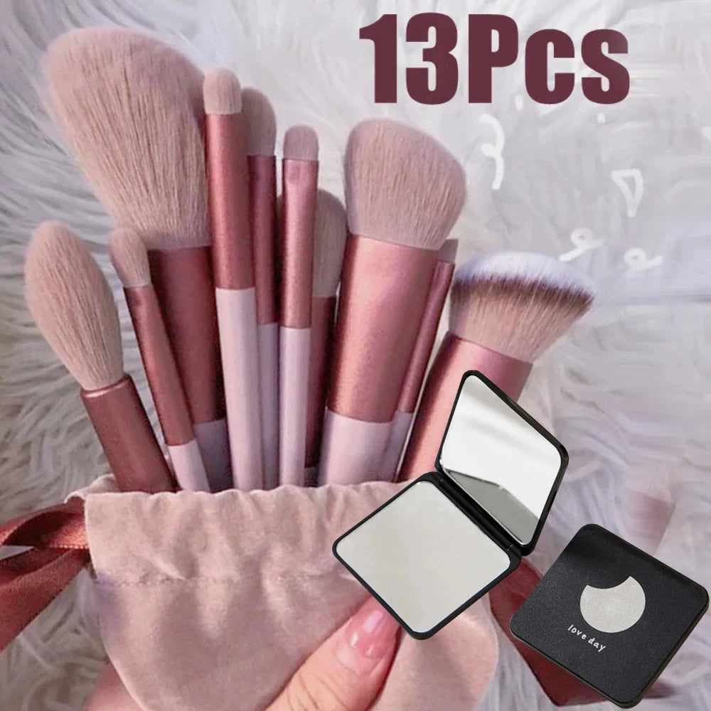 Soft Makeup Brush Set