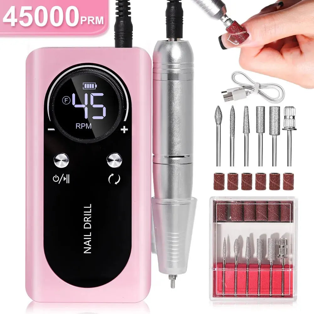 Electric Portable Nail Drill Machine