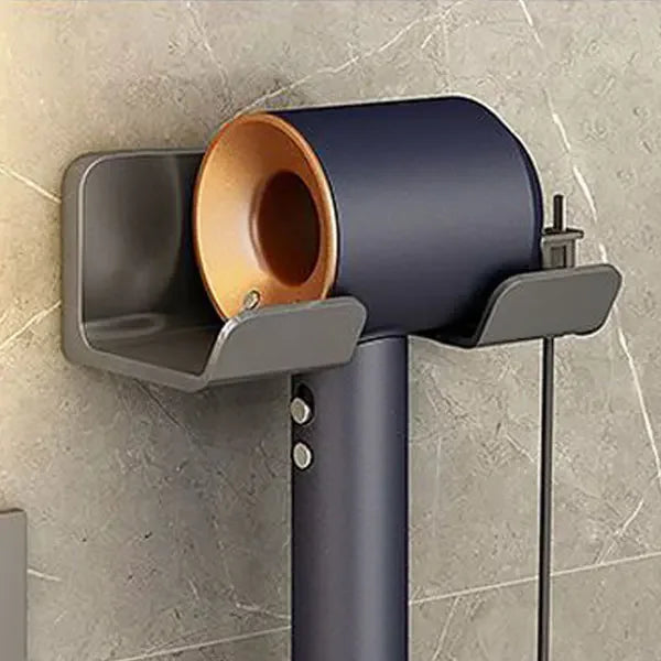 Wall-Mounted Hair Dryer Holder