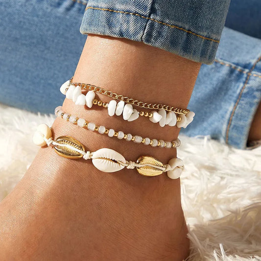 Cowrie Shell Anklet