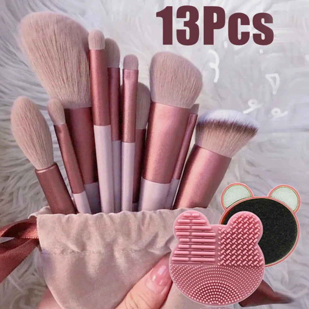 Soft Makeup Brush Set