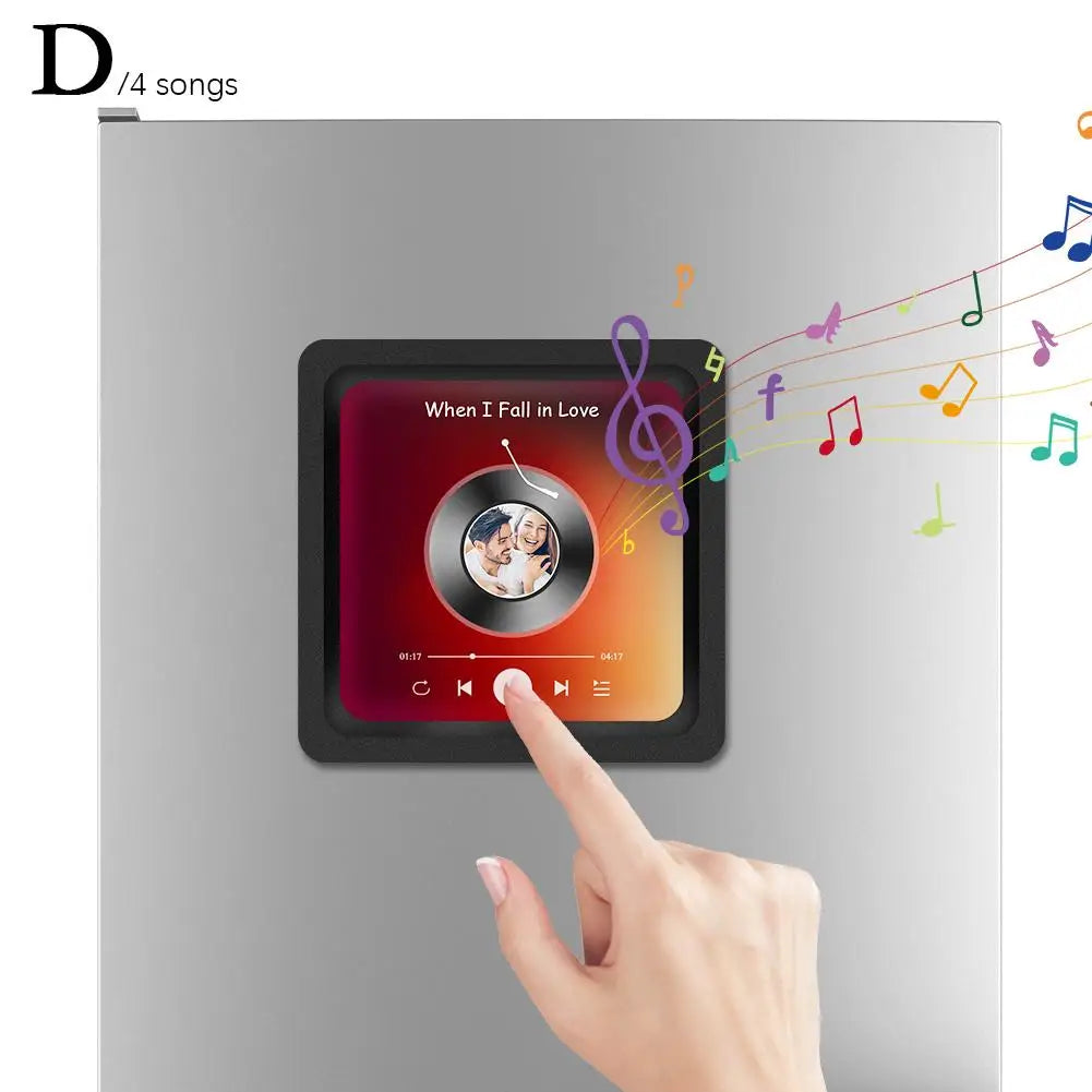 Personalized Music Fridge Magnet