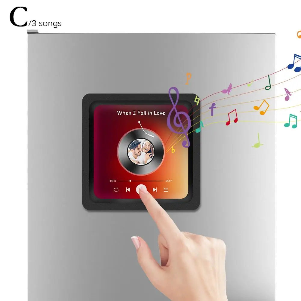 Personalized Music Fridge Magnet