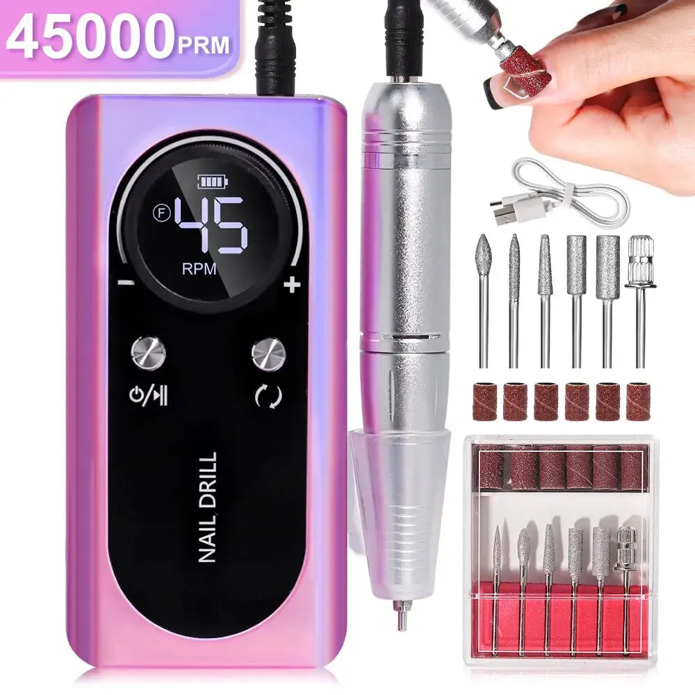 Electric Portable Nail Drill Machine