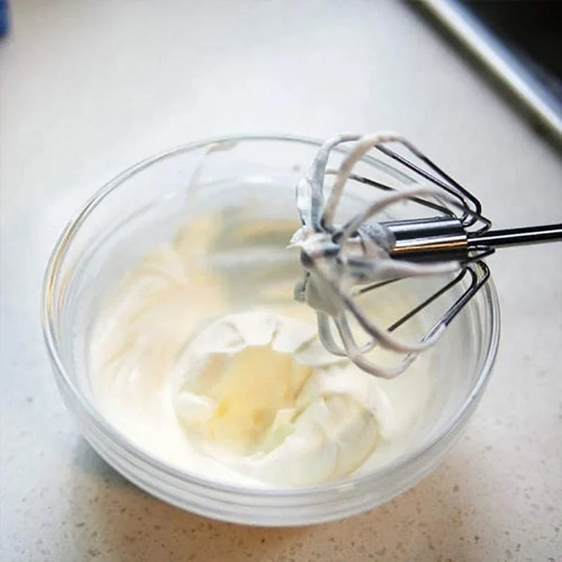 Semi-Automatic Egg Whisk